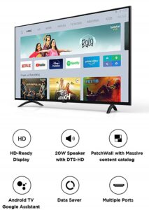 MI TV 4A Pro best features vs OnePlus