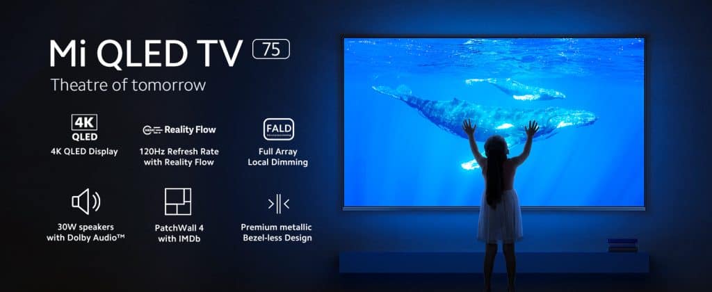 Best MI 75 Inch QLED in India