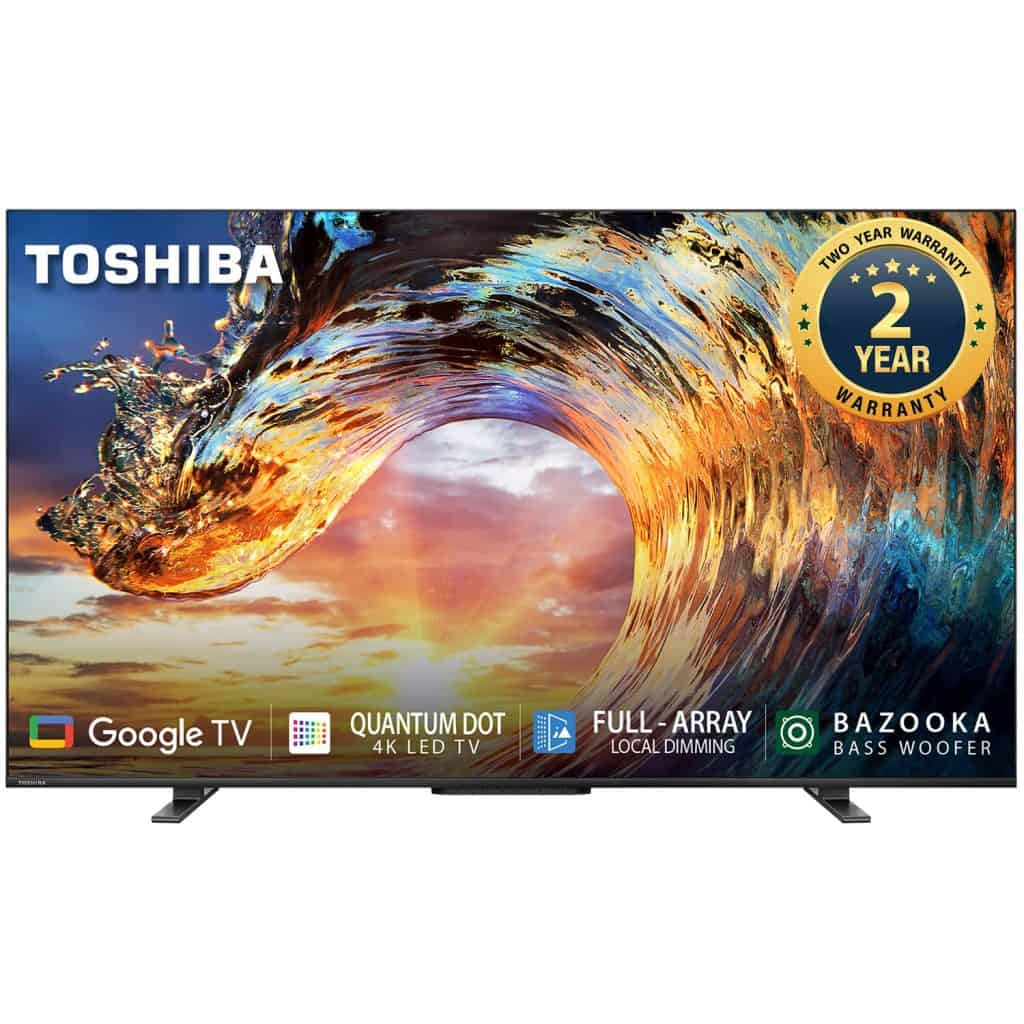 Toshiba 55 Inch 4K Ultra HD Smart QLED Google TV 55M550LP