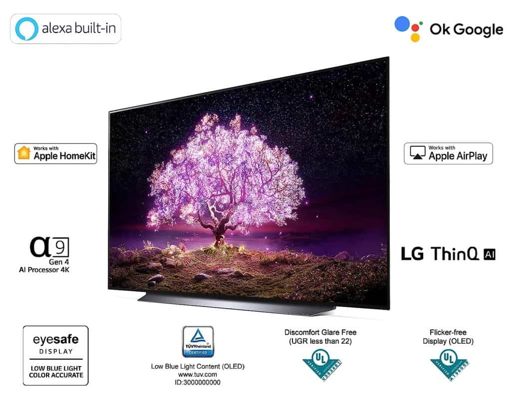 Best OLED TVs in India - LG 55C1PTZ 