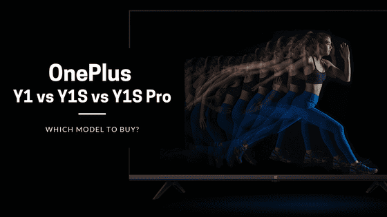 OnePlus Y1 vs Y1S vs Y1S Pro
